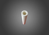 Custom Magnesium Oxide Ceramic Refractory Insulator / Tube 1400 ℃ Working Temp
